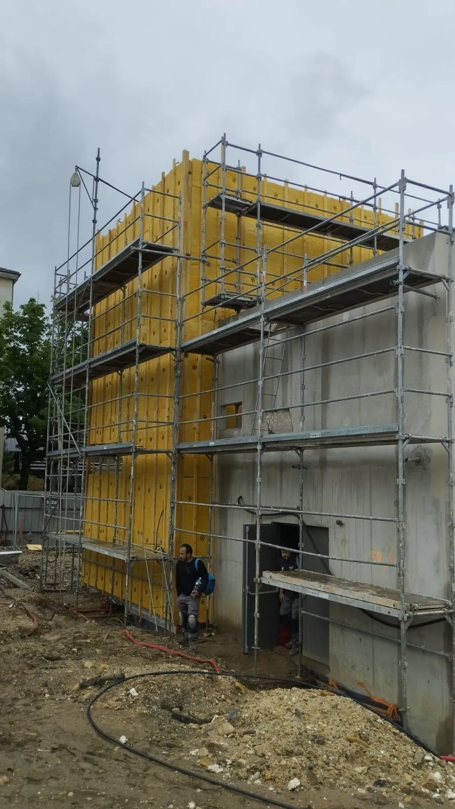 Pôle Mermoz — chantier, photo 1