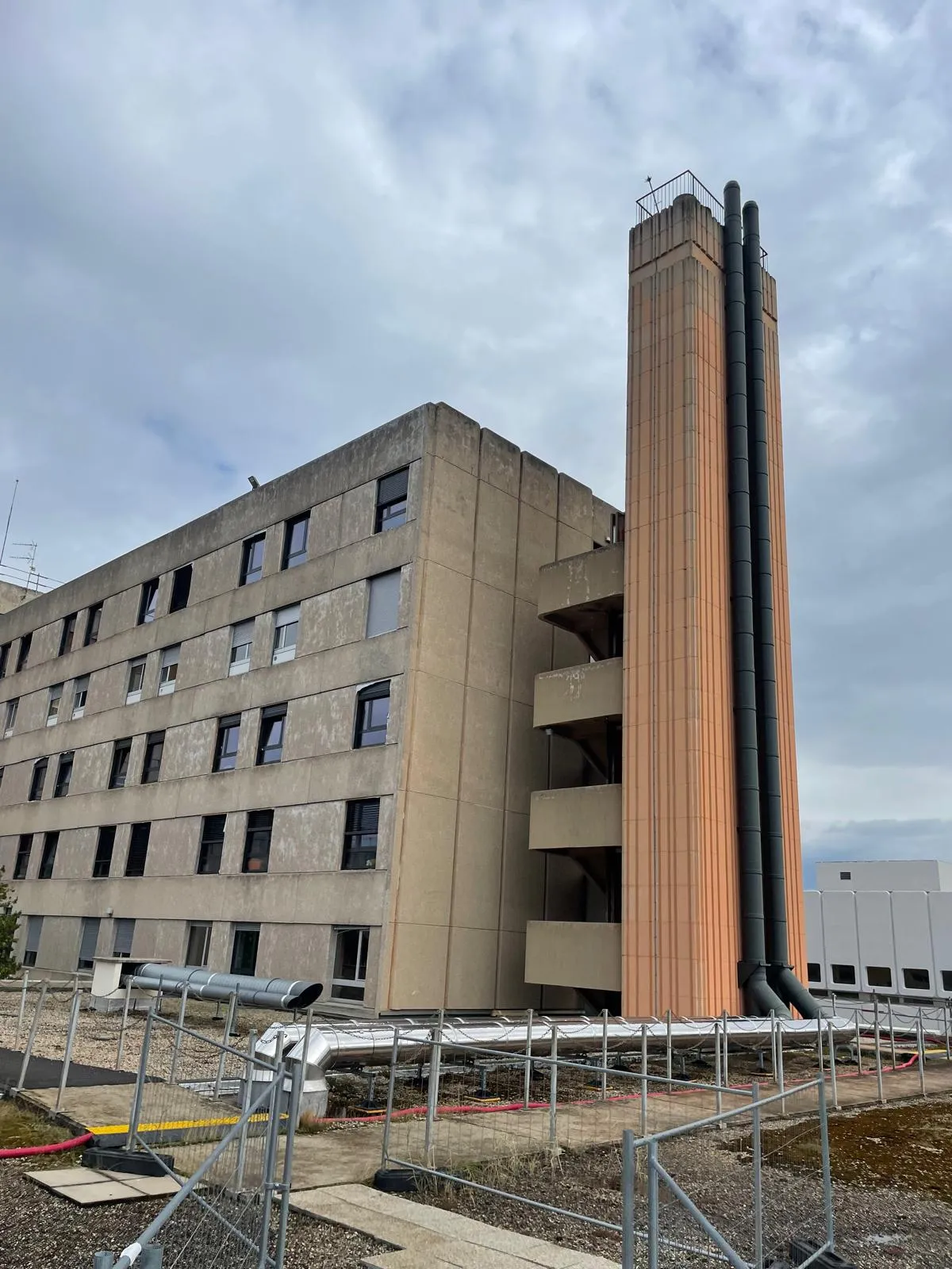 Centre Hospitalier des Collines — chantier, photo 1