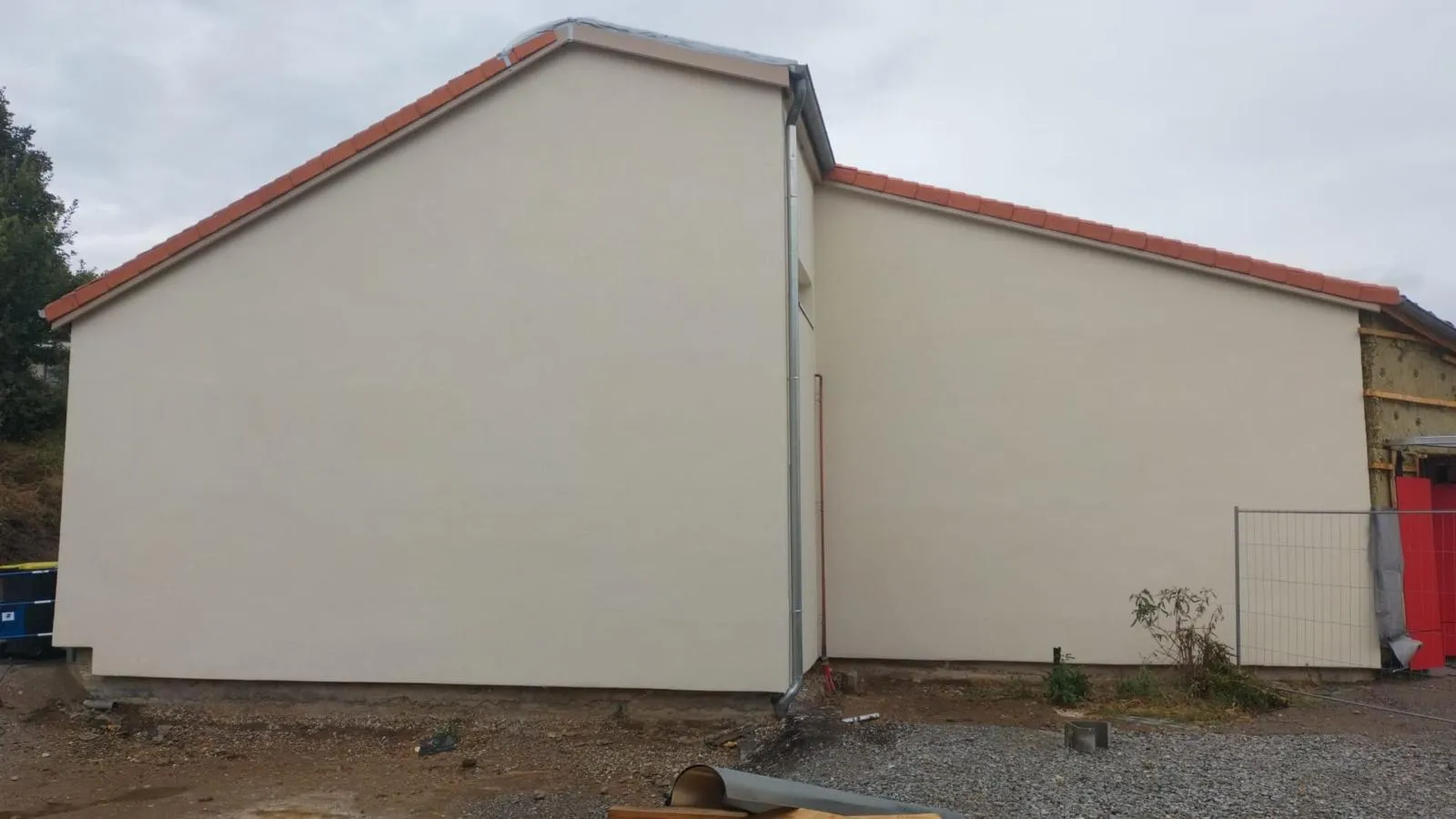 Groupe Scolaire de Chaussan — chantier, photo 2