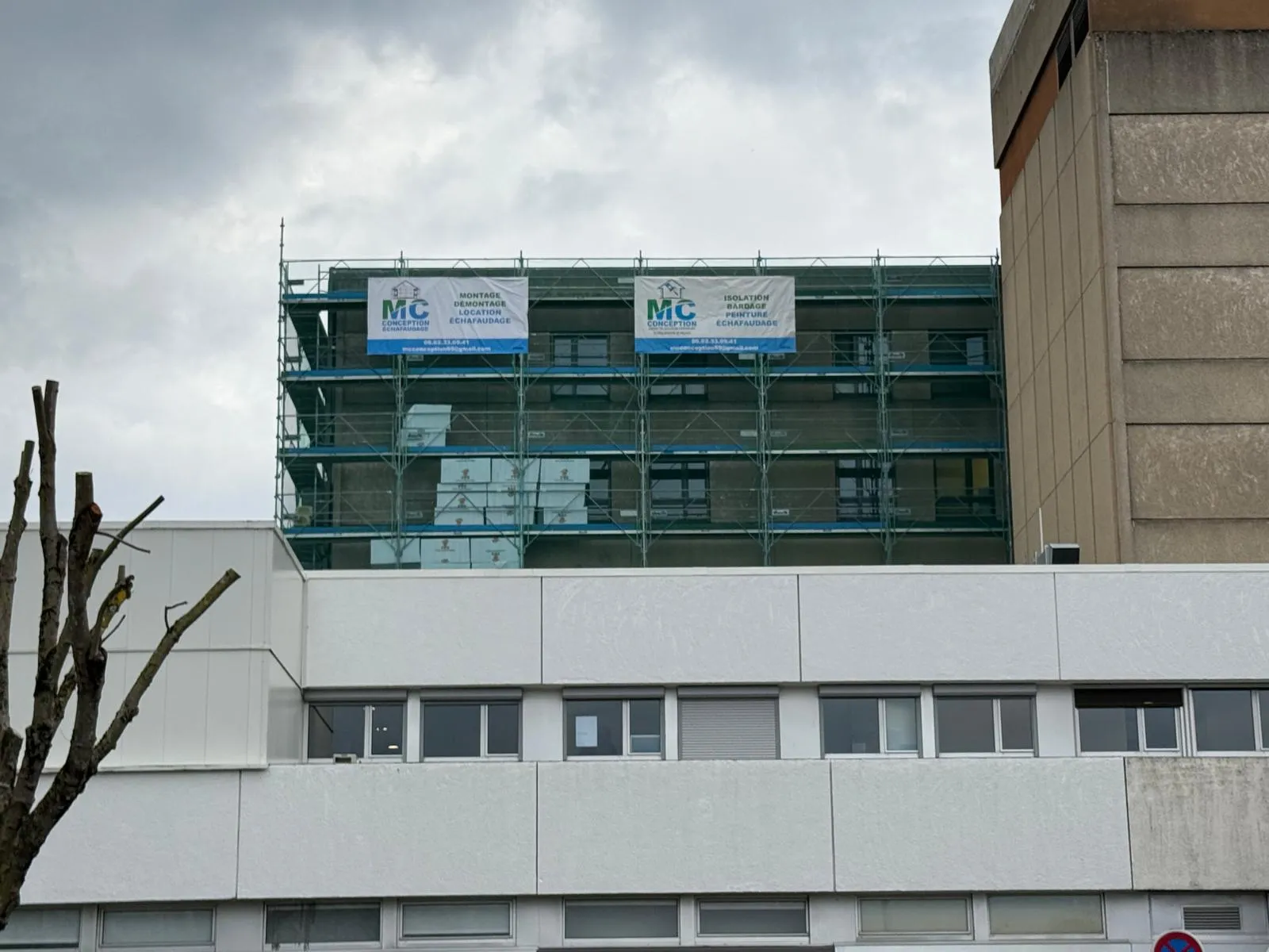 Centre Hospitalier des Collines — chantier, photo 3