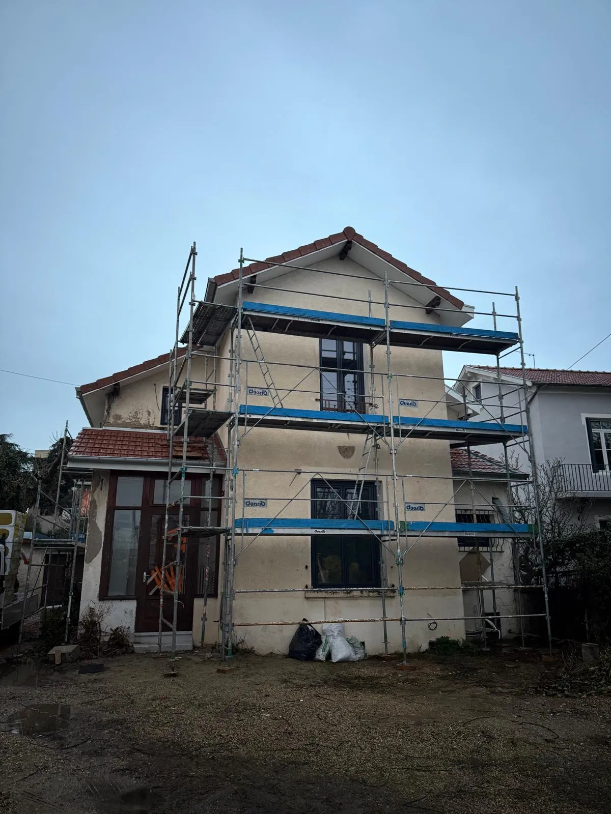 Maison des Cerisiers — chantier, photo 3