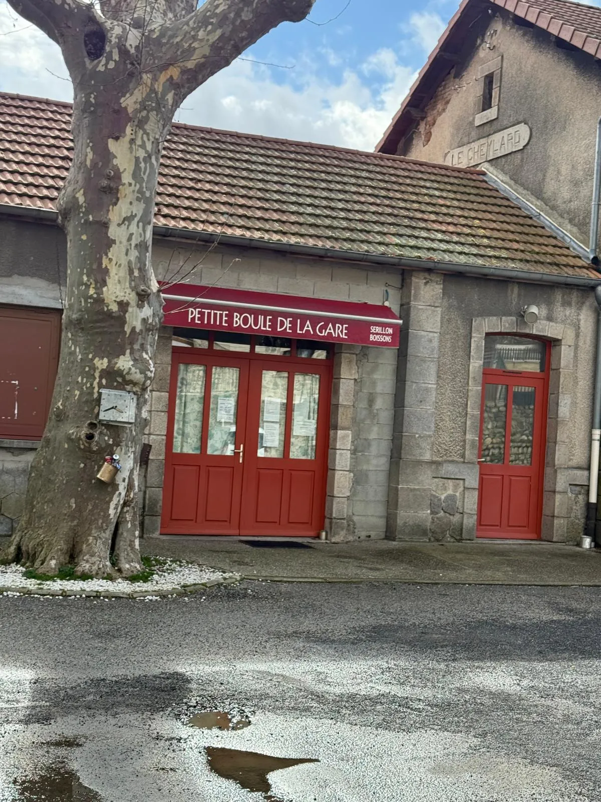 Ancienne Gare du Cheylard — chantier, photo 3