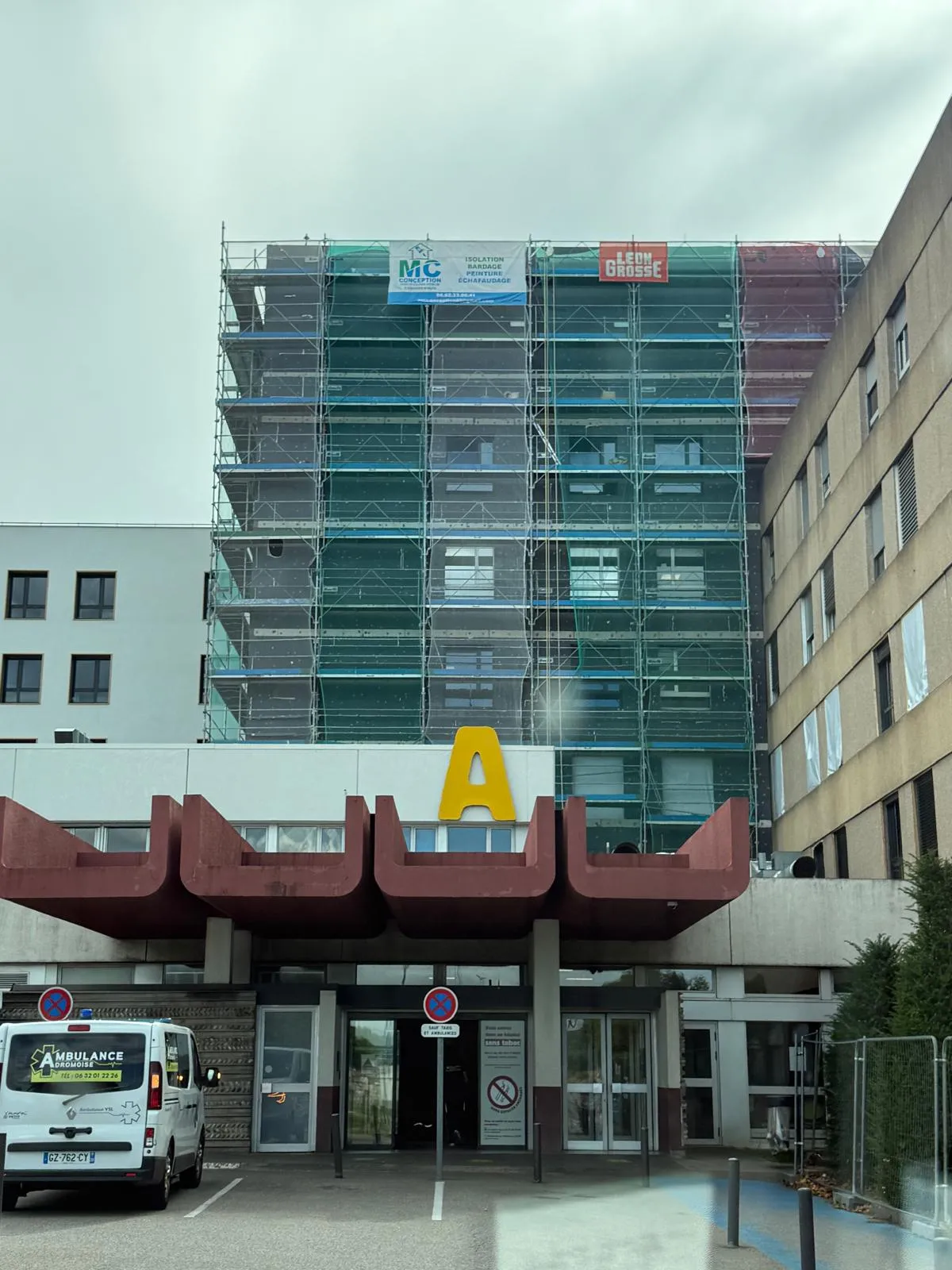 Centre Hospitalier des Collines — chantier, photo 4