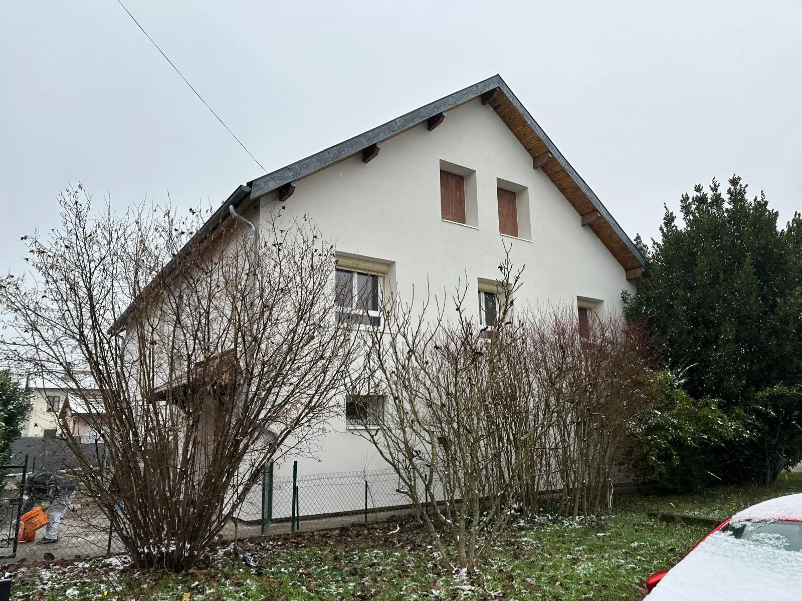 Maison à Bourg-en-Bresse — pignon isolé après travaux