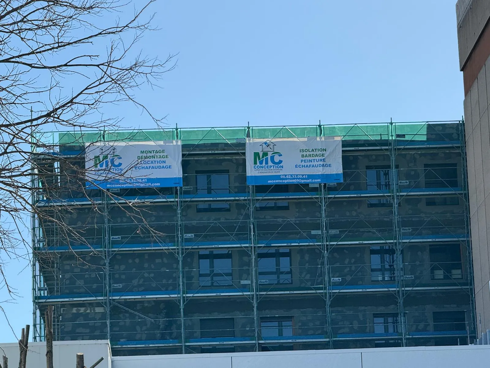 Centre Hospitalier des Collines — chantier, photo 9
