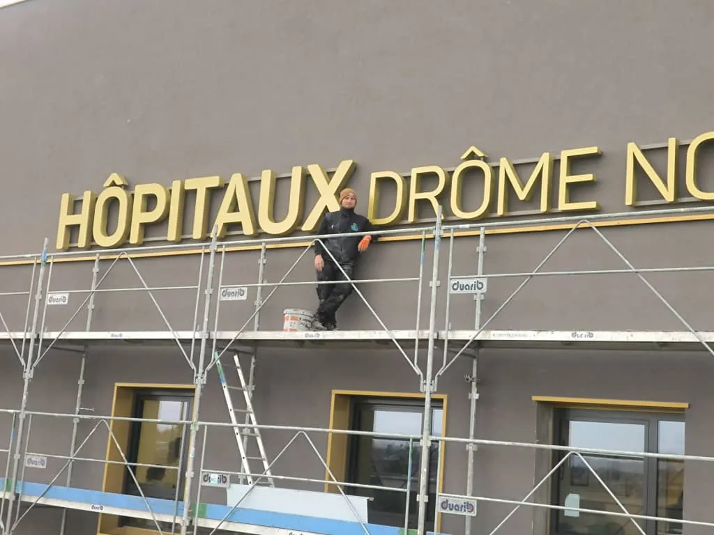 Centre Hospitalier des Collines — chantier, photo 16