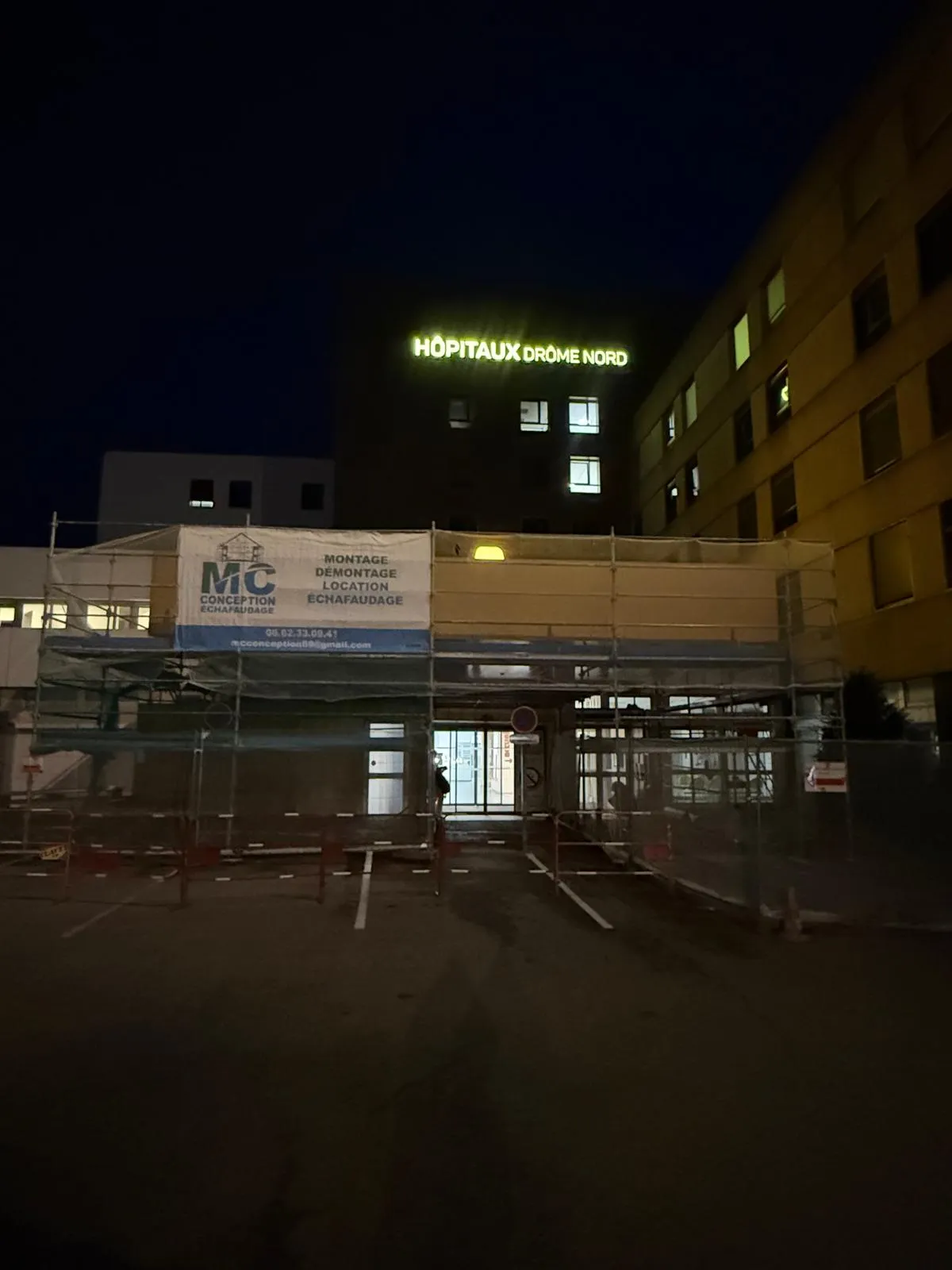 Centre Hospitalier des Collines — chantier, photo 18