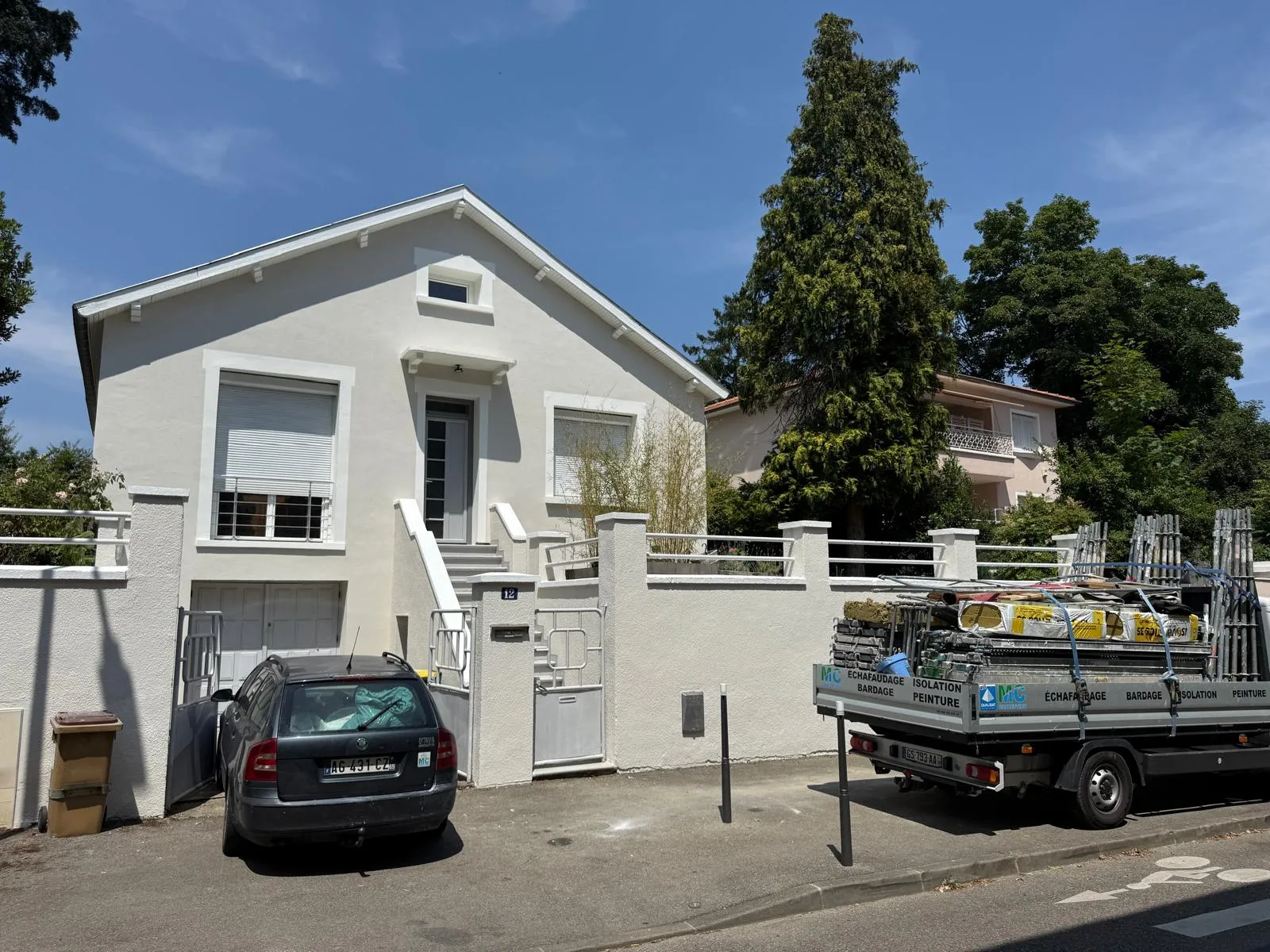 Maison Parilly — façade après travaux