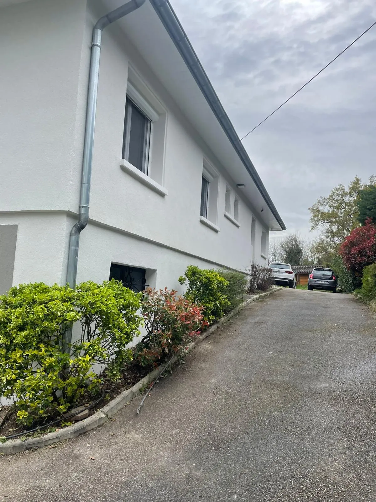 Maison à Vienne — façade après l’isolation thermique