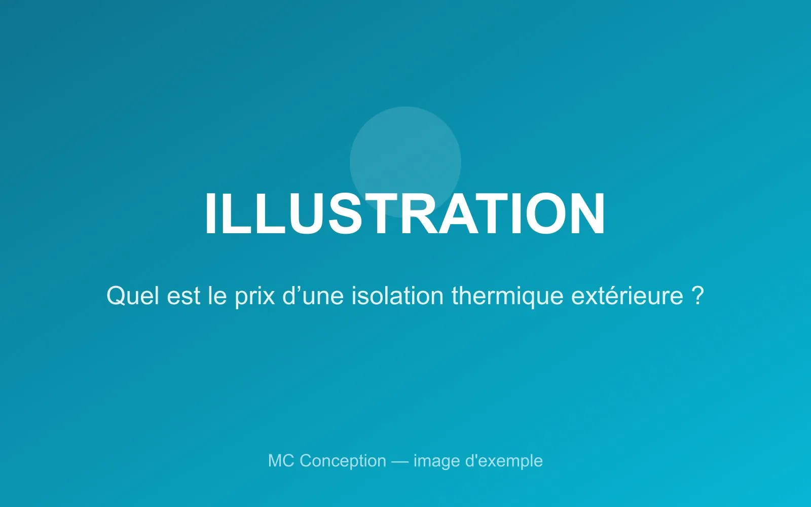 Quel est le prix d’une isolation thermique extérieure ? — illustration
